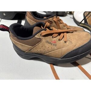 CHUNG SHI Women's Shoes Brown Soft Leather‎ Rocker Exercise Shoes - SIZE 7 NEW